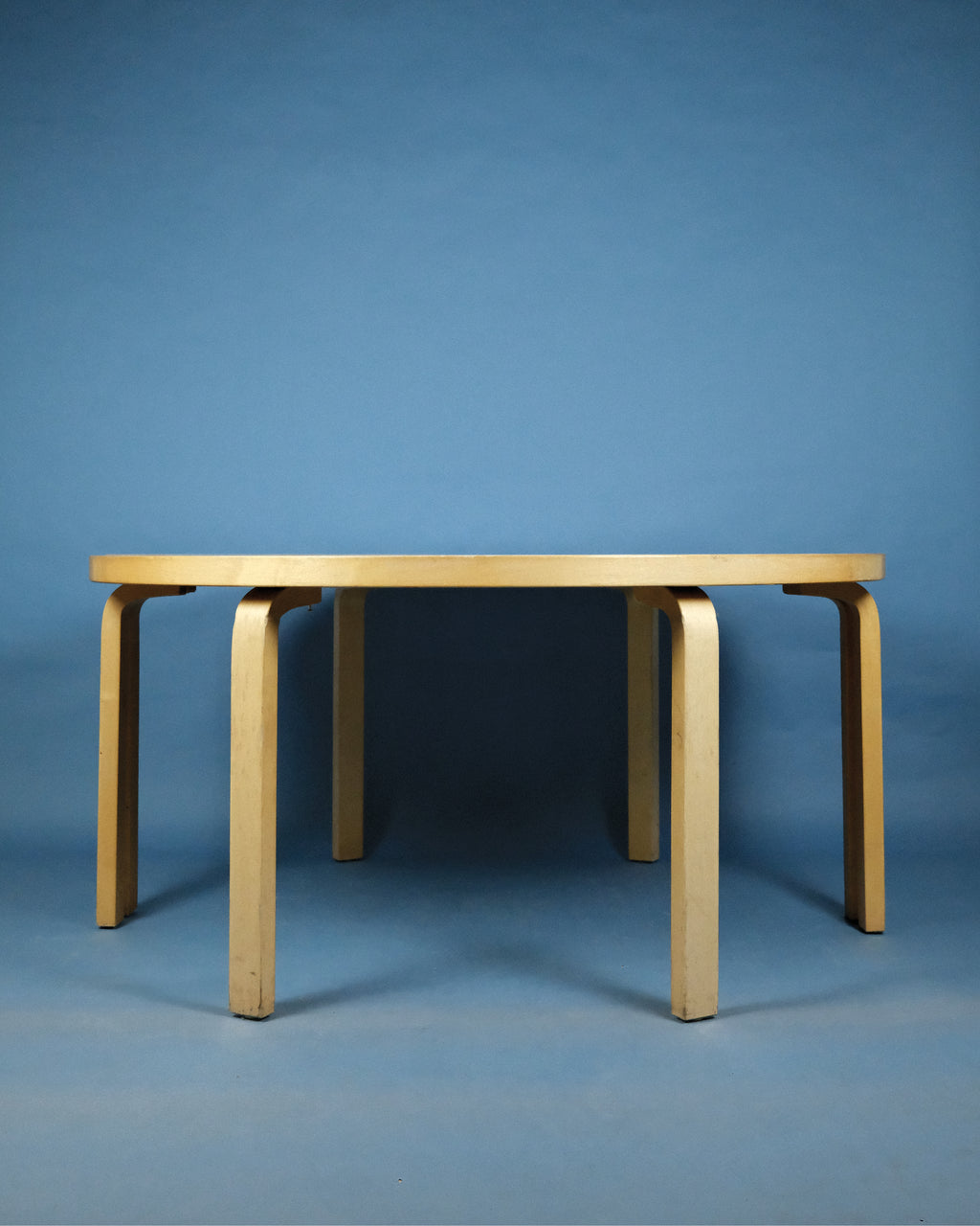 Set of two Table 96 with grey tabletop, Alvar Aalto, Artek