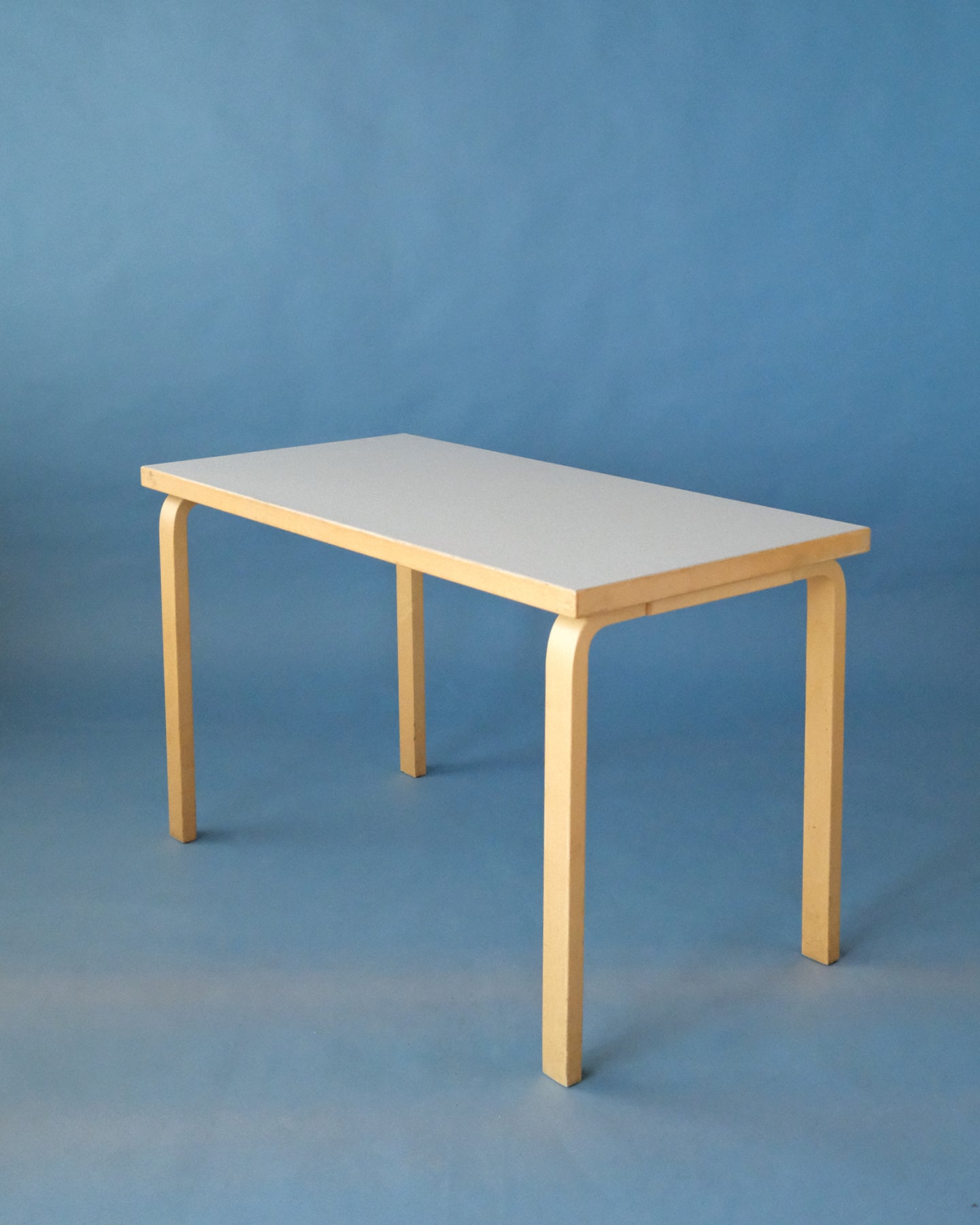 Table 80A with white tabletop, Alvar Aalto, Artek