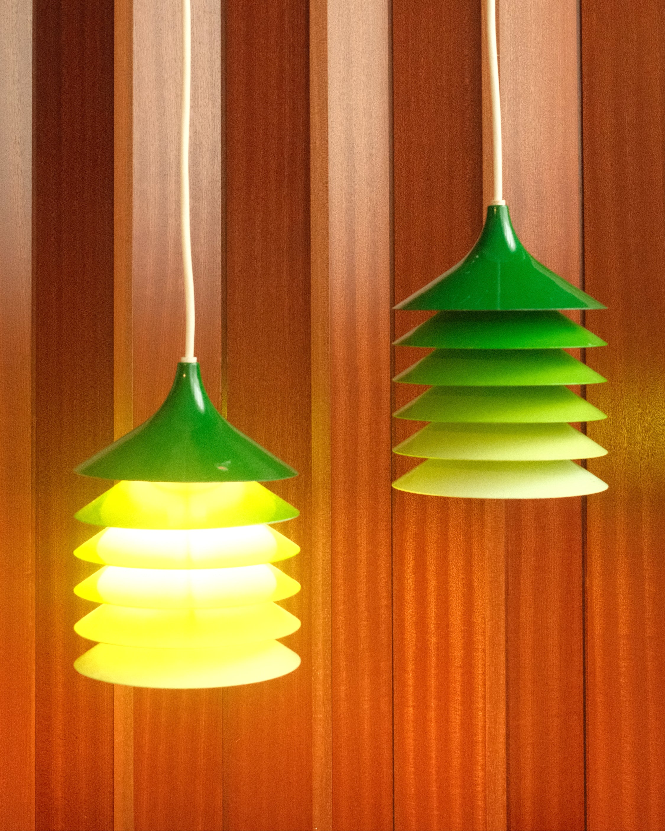 Set Duett pendant lamps, Bent Gantzel-Boysen, IKEA