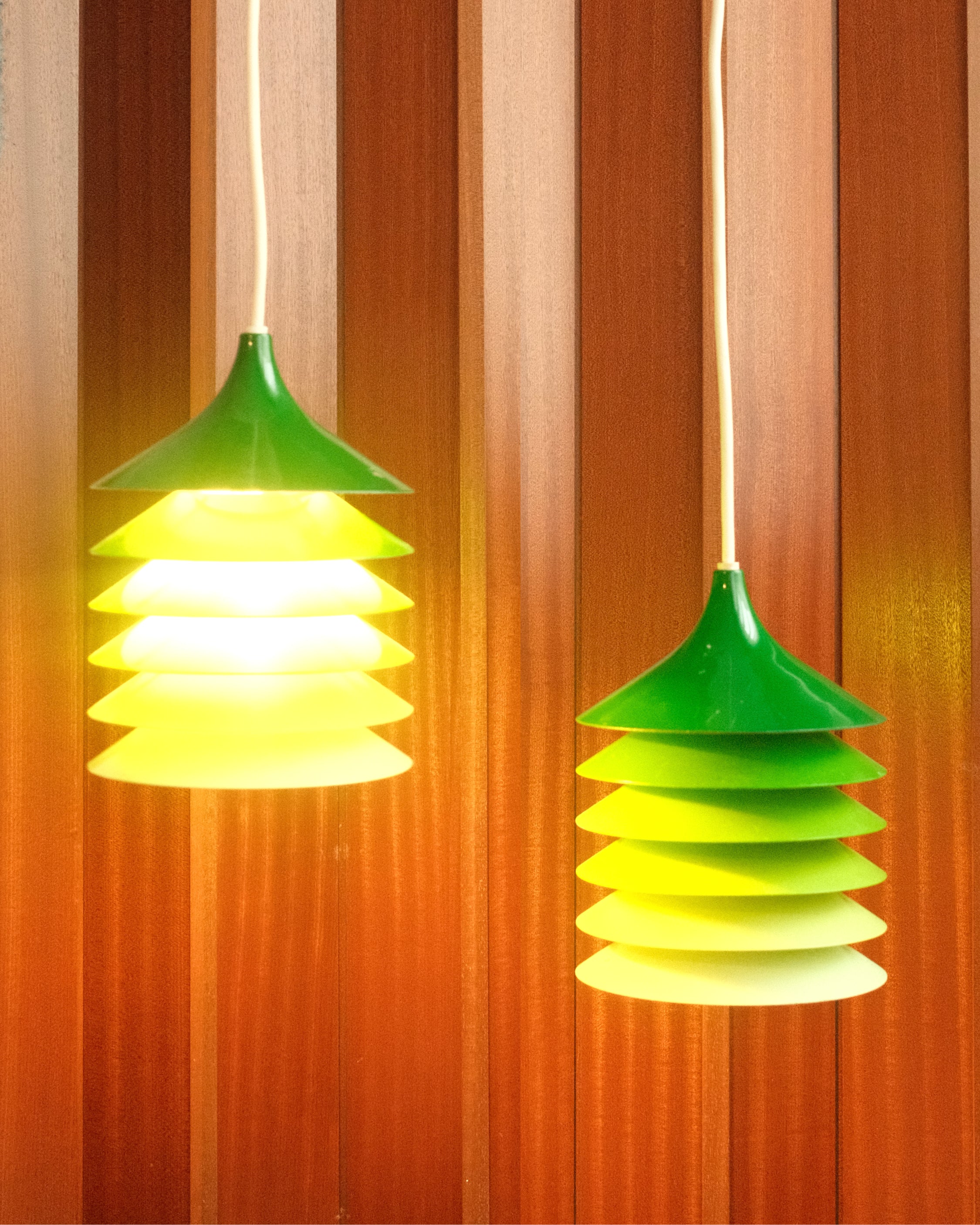 Set Duett pendant lamps, Bent Gantzel-Boysen, IKEA