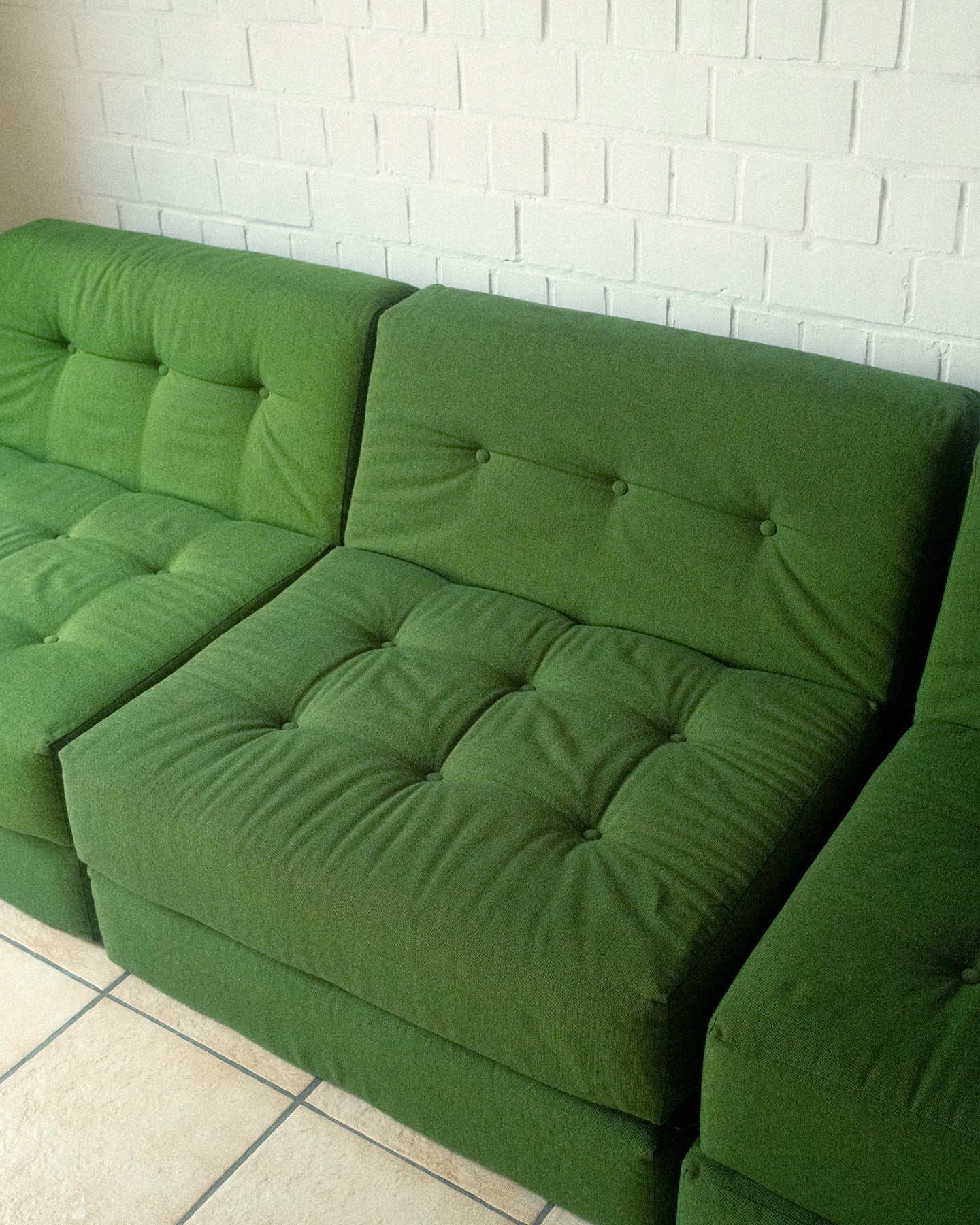 Modular sofa, in style of mah jong sofa
