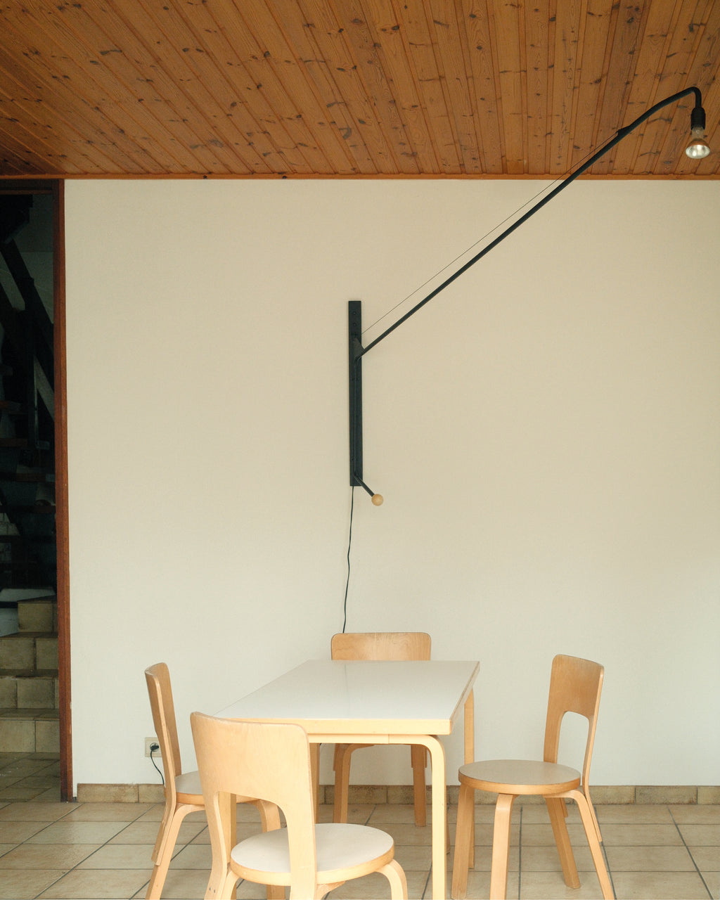 Wall-Mounted Swing Arm Lamp