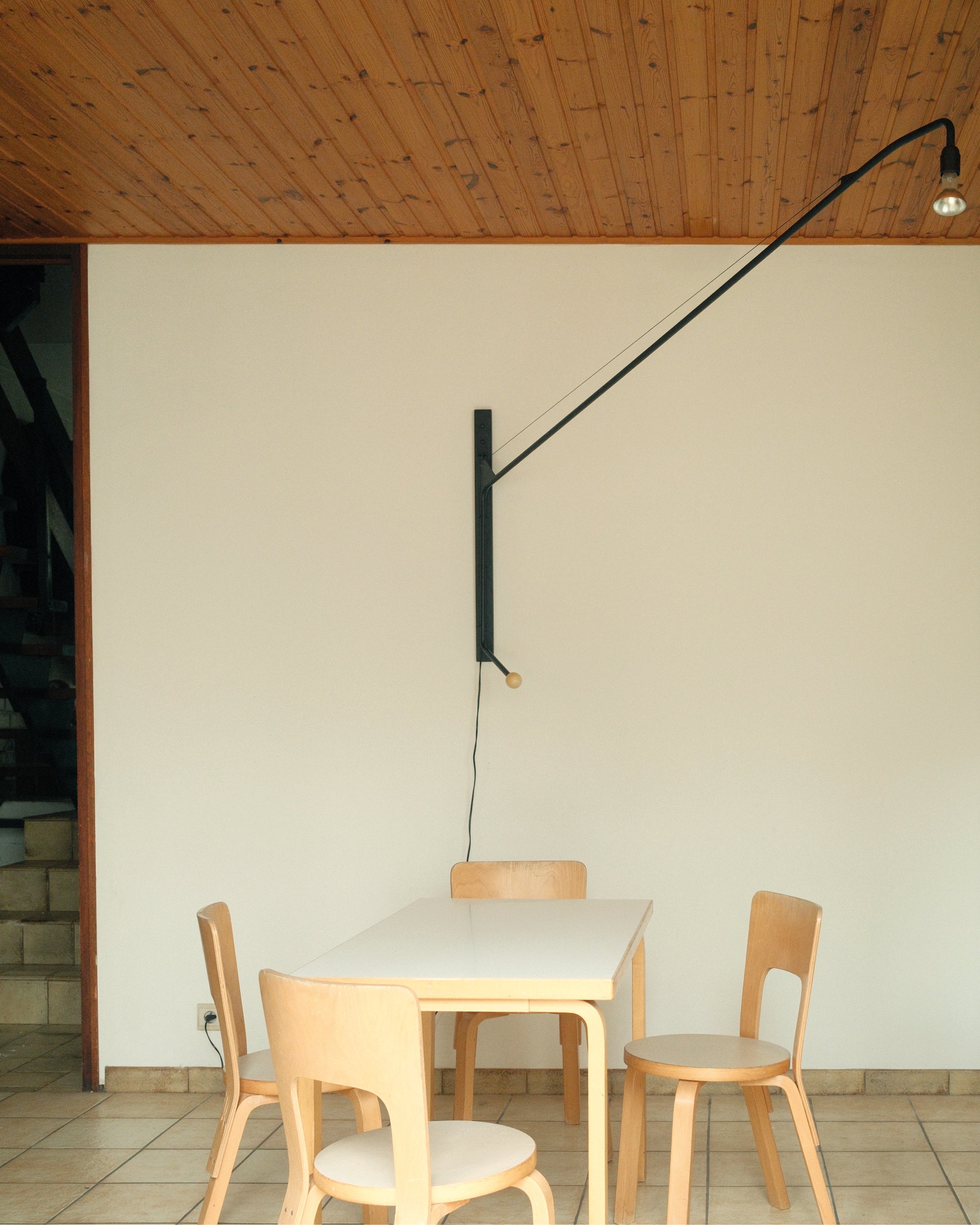 Wall-Mounted Swing Arm Lamp