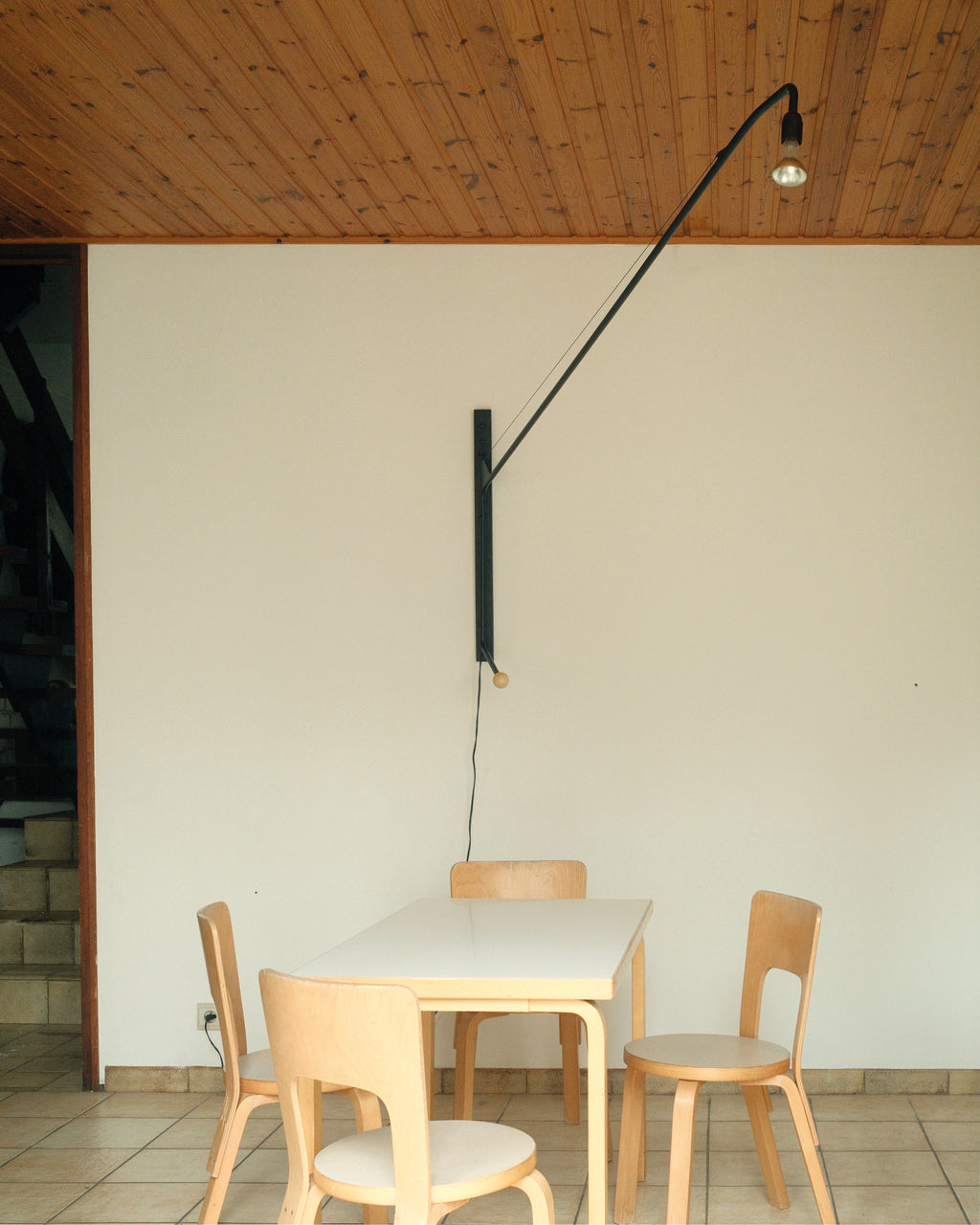 Wall-Mounted Swing Arm Lamp