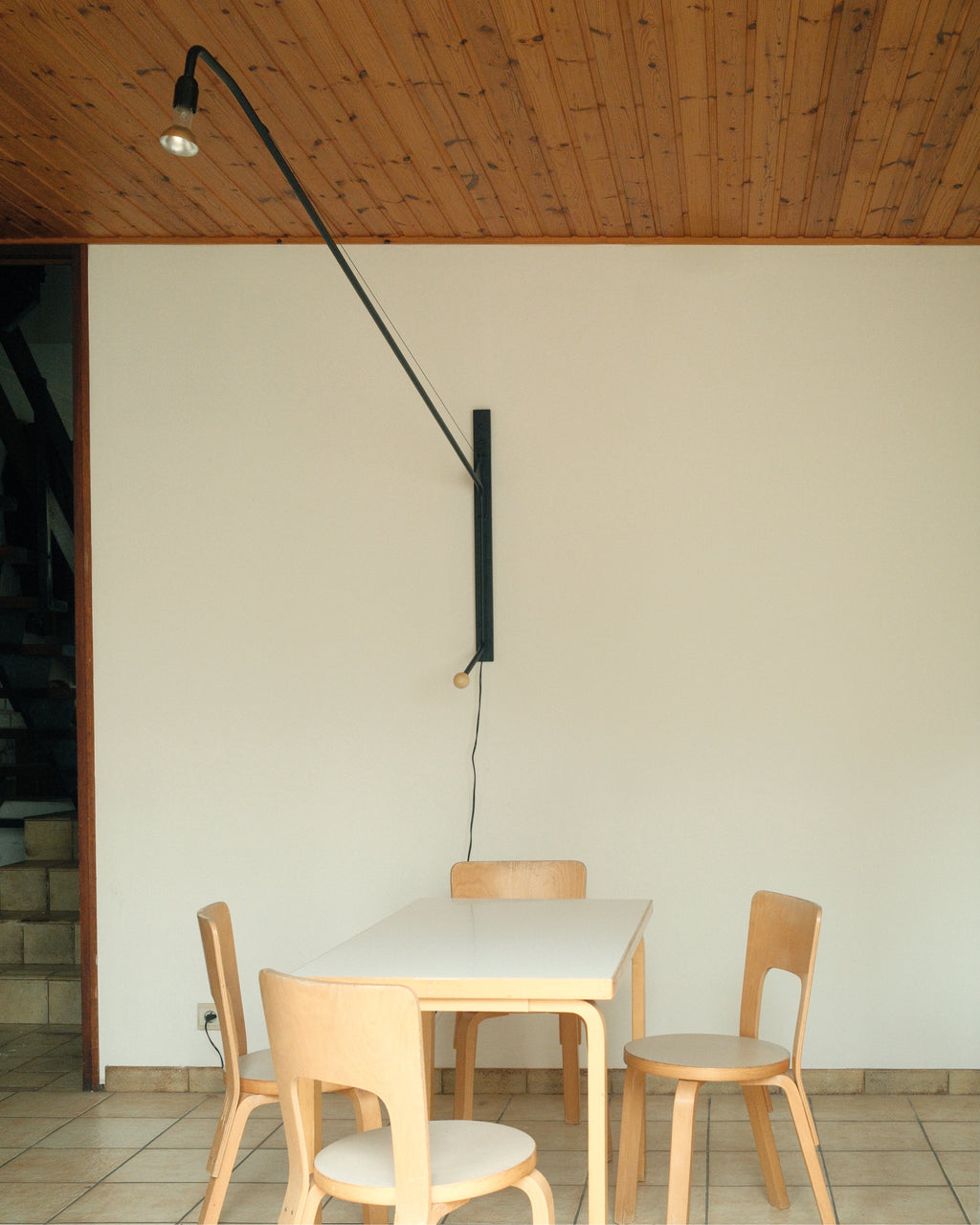 Wall-Mounted Swing Arm Lamp