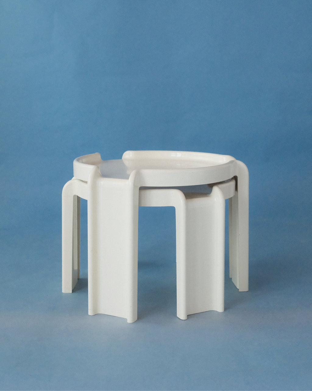 Nesting tables, Giotto Stoppino, Kartell
