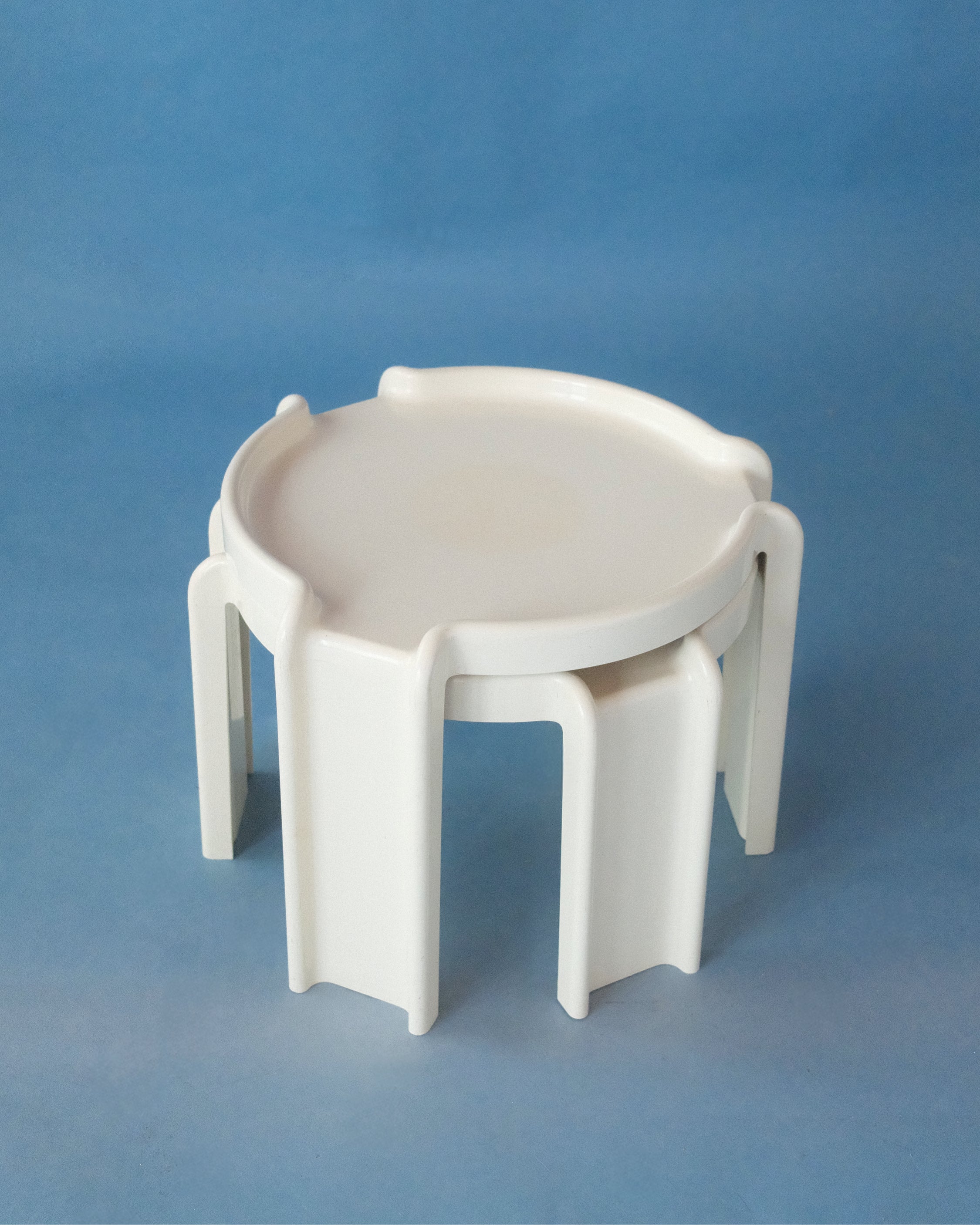 Nesting tables, Giotto Stoppino, Kartell