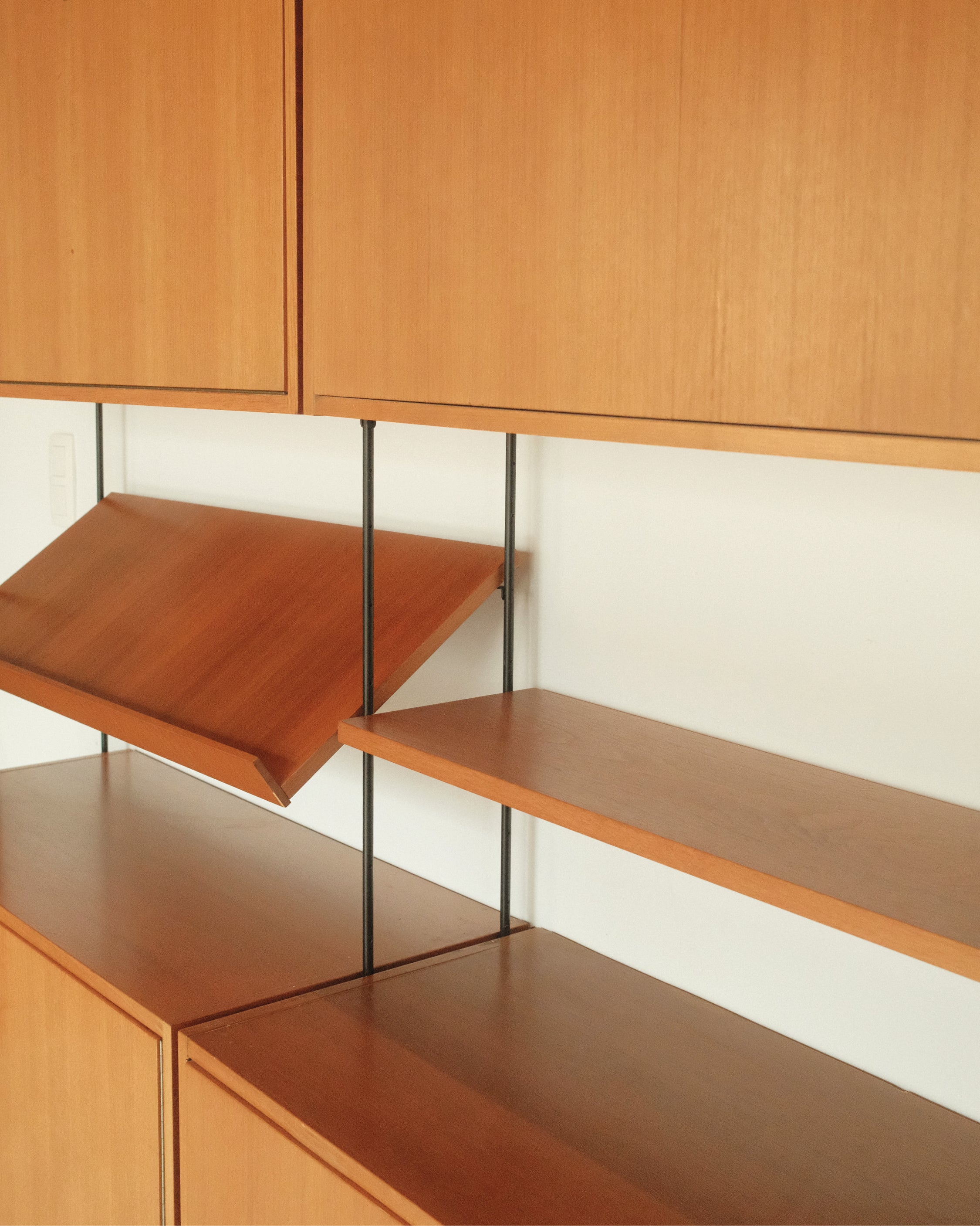 Wall unit, Ernst-Dieter Hilker, Omnia Möbelwerke