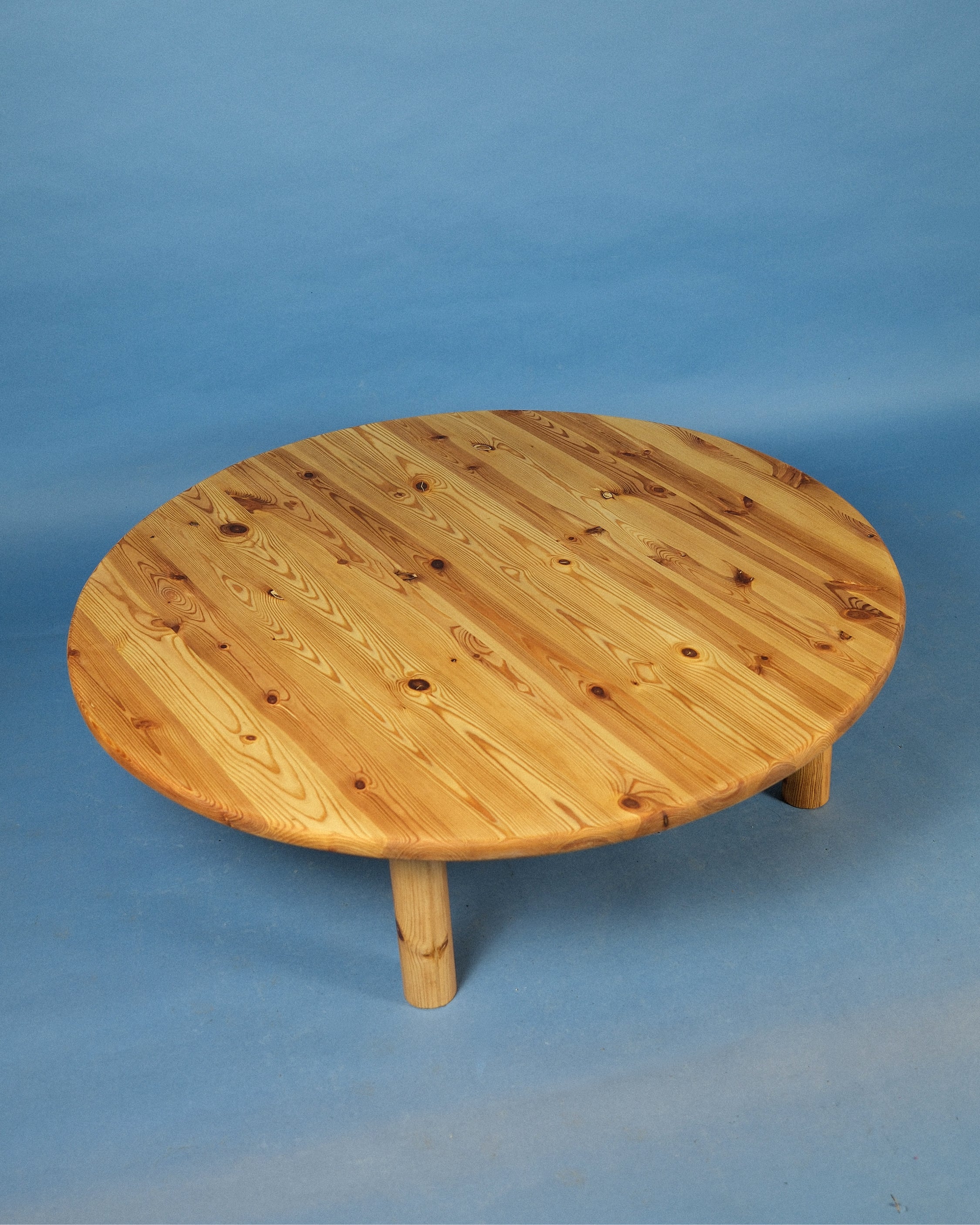Solid pine coffee table