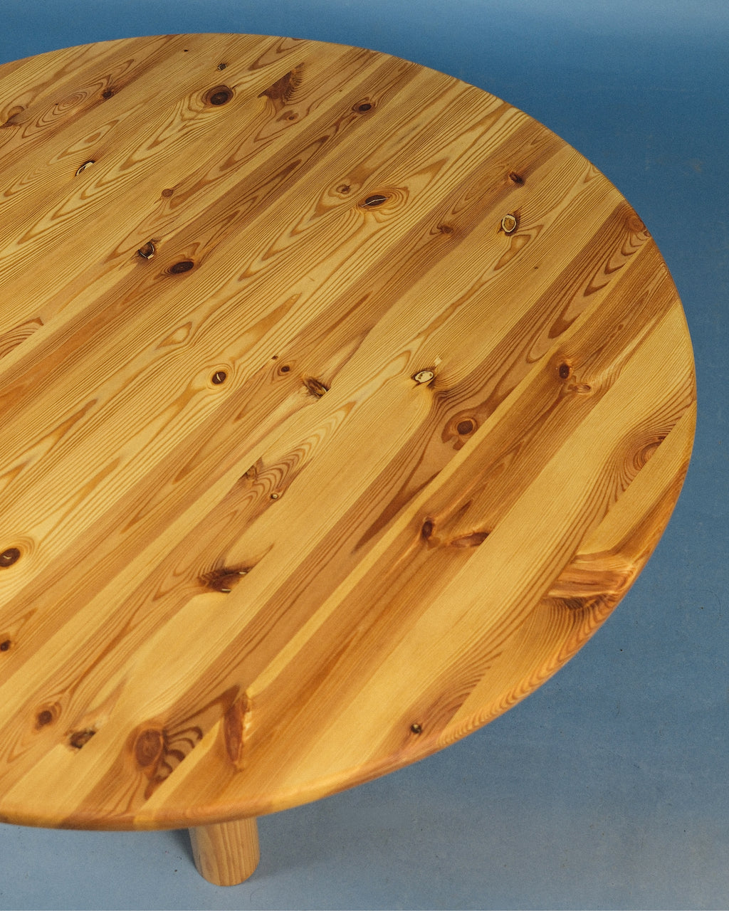 Solid pine coffee table