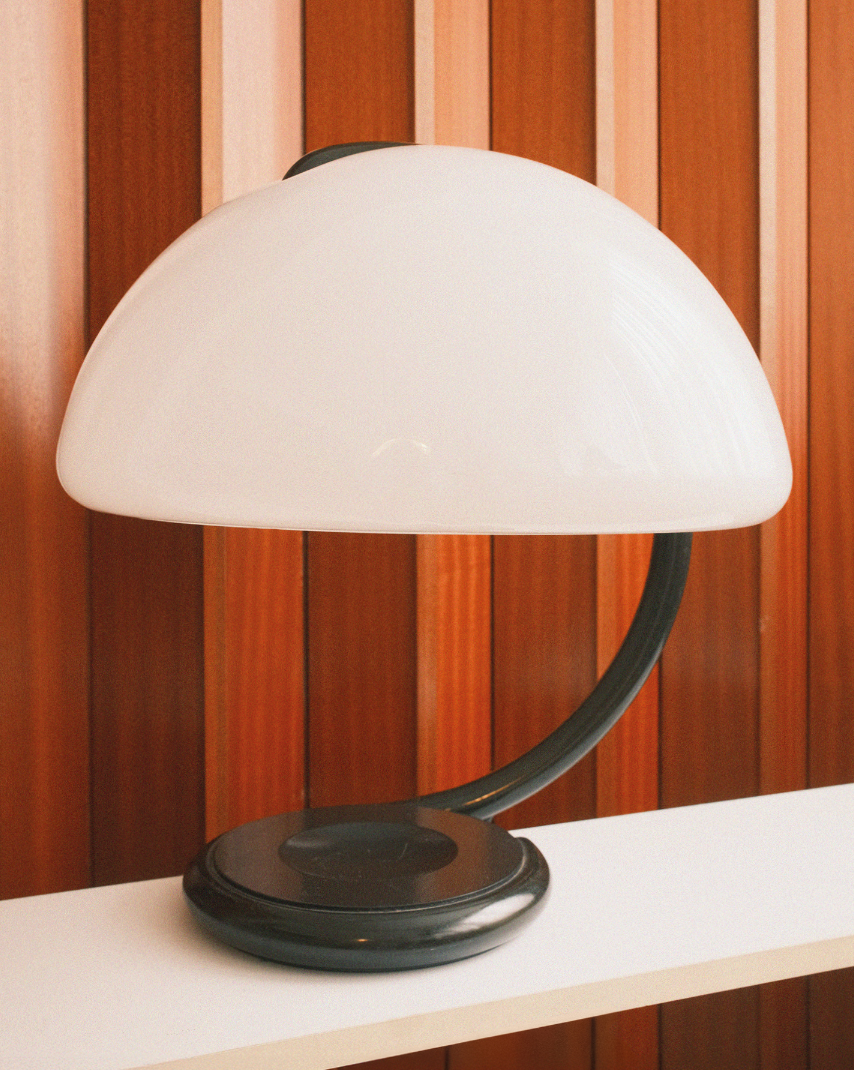 Serpente table lamp, Elio Martinelli, Martinelli Luce