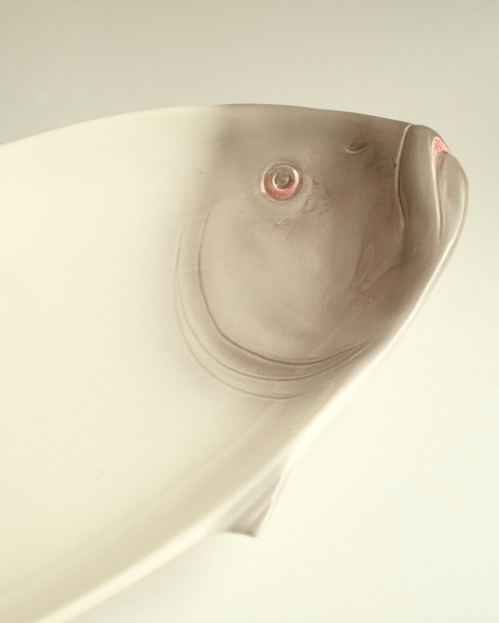 Ceramic Fish Plates & Serving Platter, Albin Müller, Waechtersbach